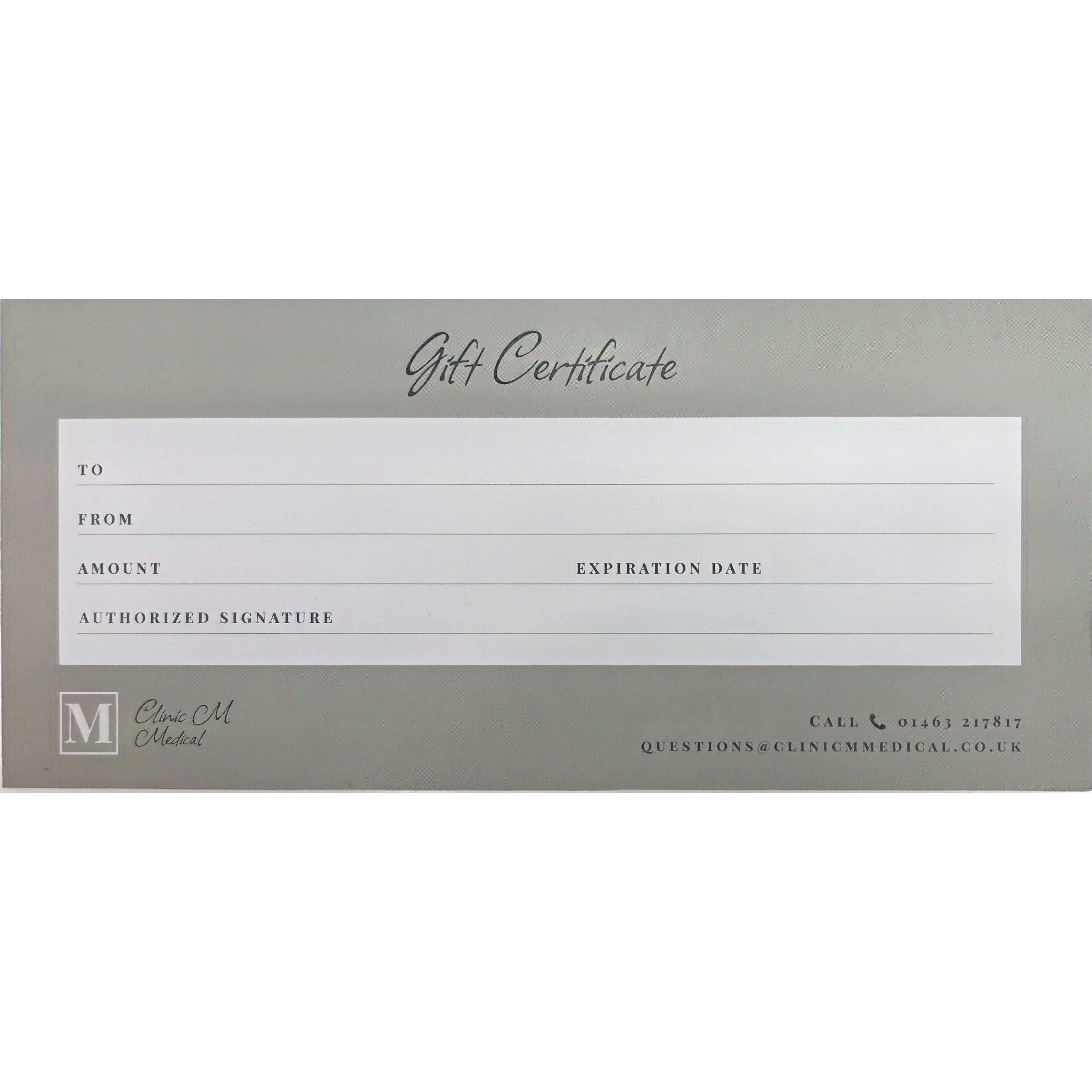 Clinic M Gift Voucher