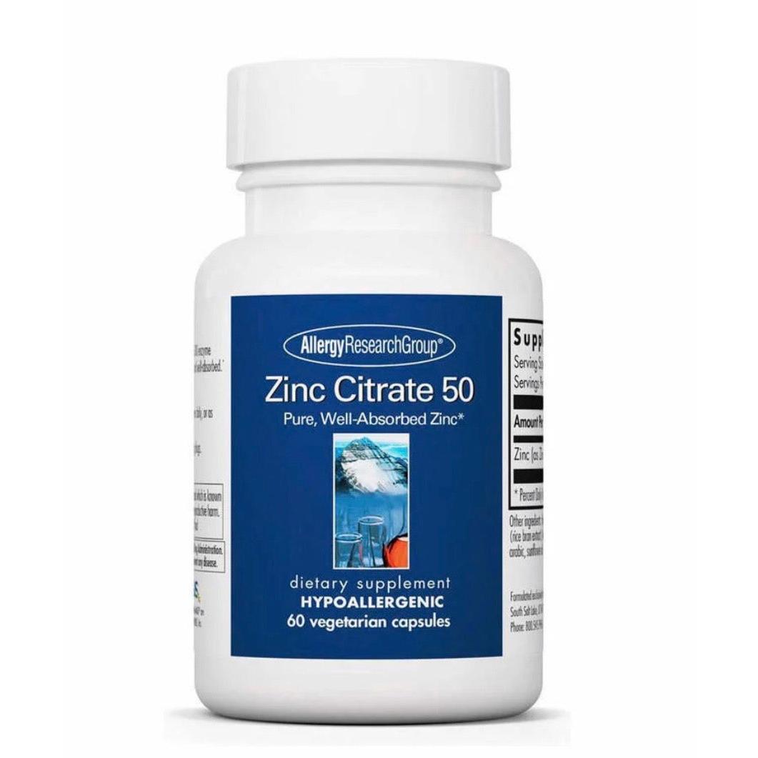 Supplements - Zinc Citrate 60 Capsules- desc to check